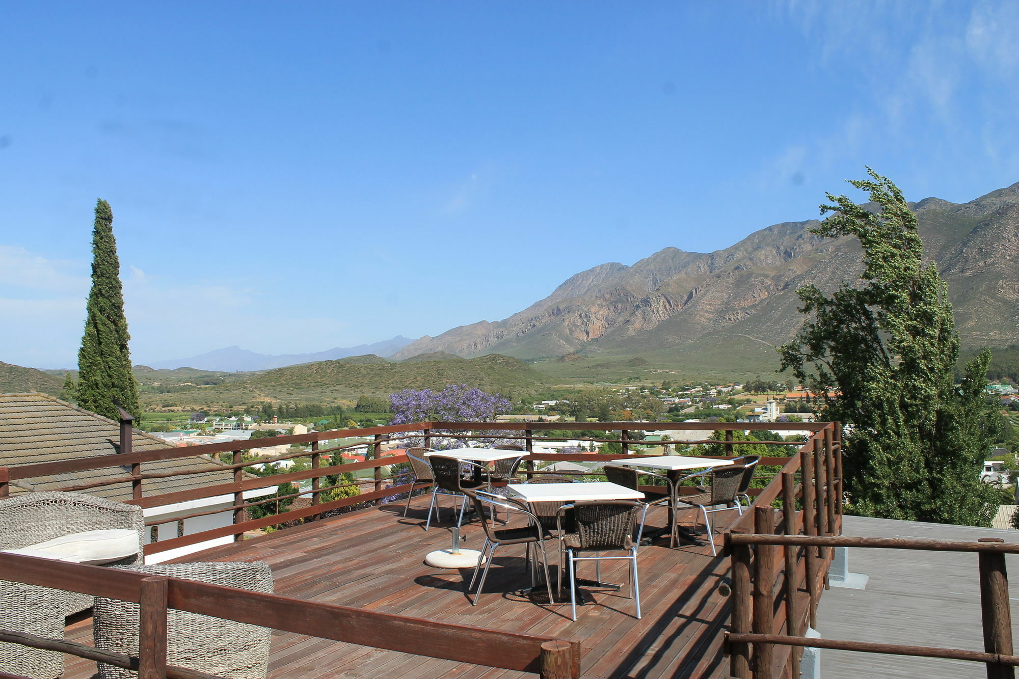Mountain View Eco Lodge Montagu Bagian luar foto